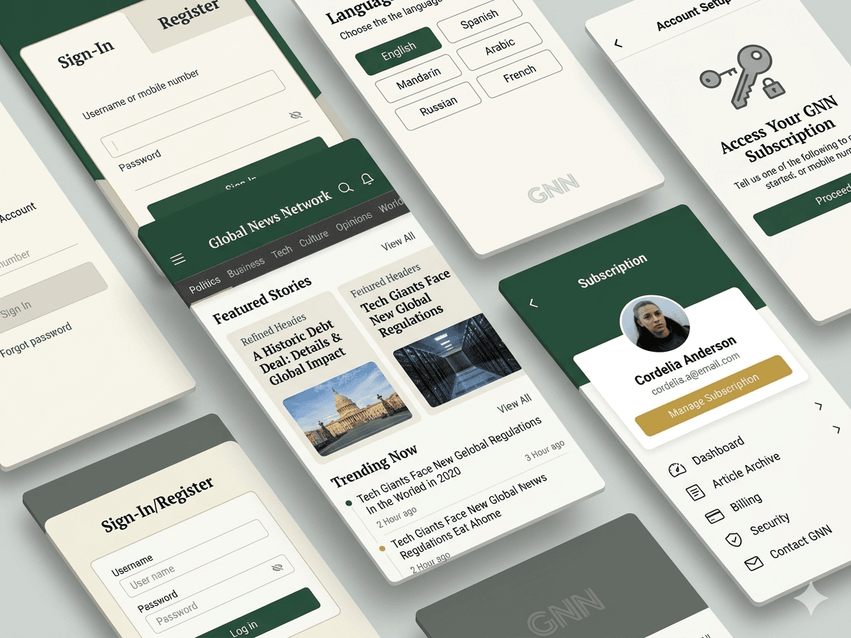 News Portal & Online News Mobile Application